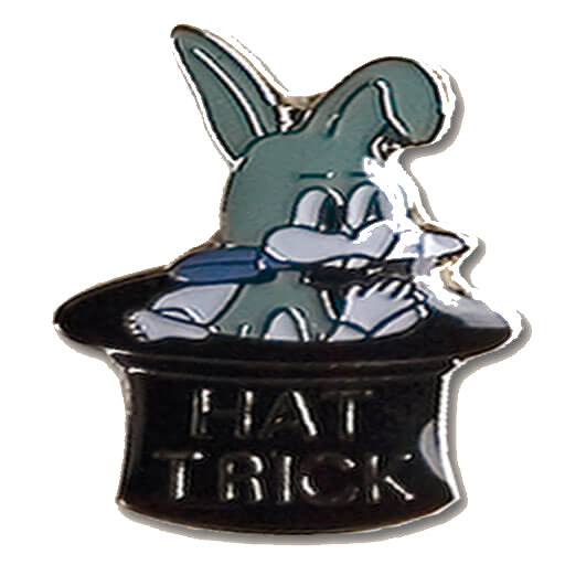 Award Pin - Hat Trick