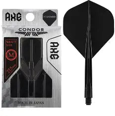 Condor Axe flight and shaft system in black