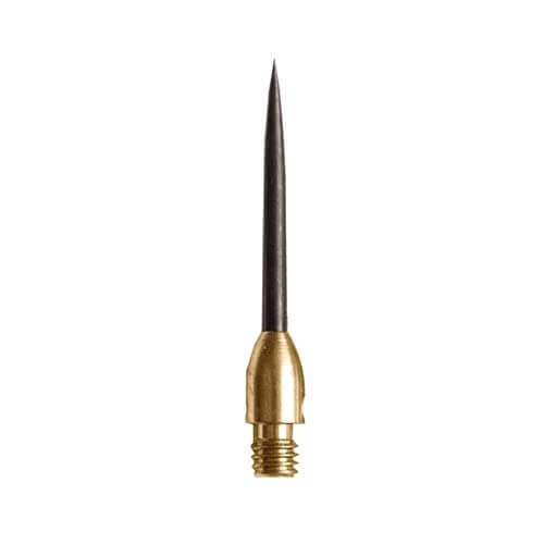 Brass steel tip conversion points, set of 3 with slotted key base