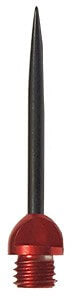 Blue 1/4 inch colored steel tip conversion point with slotted key base