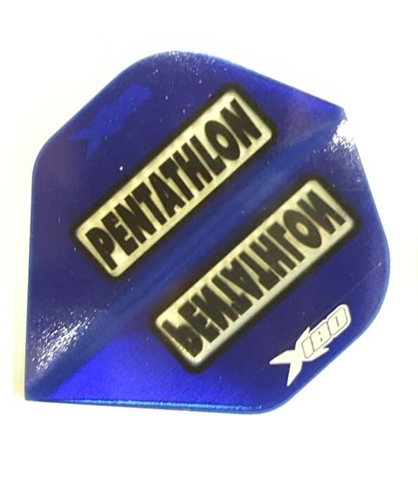 Blue 180 micron dart flight