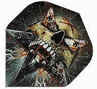 Alchemy Flights Pentafixion Skull design in silver