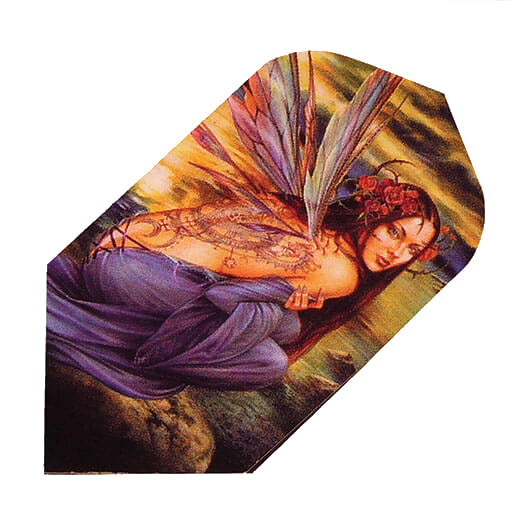 Alchemy dart flight featuring a fairy design