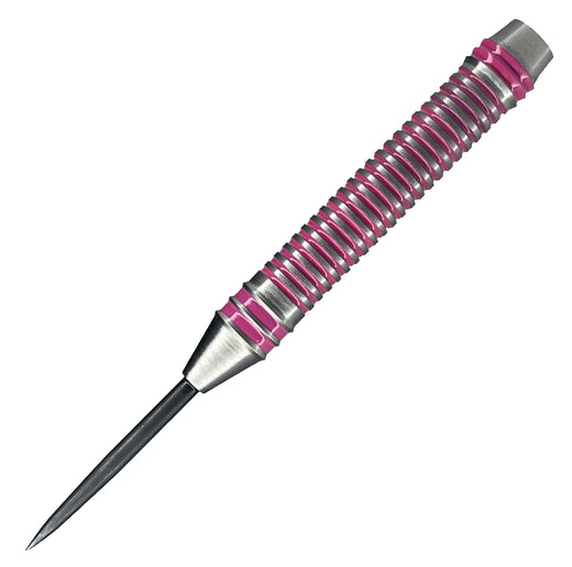 Femme Fatale Pink #1 Steel Tip Dart, barrel close-up