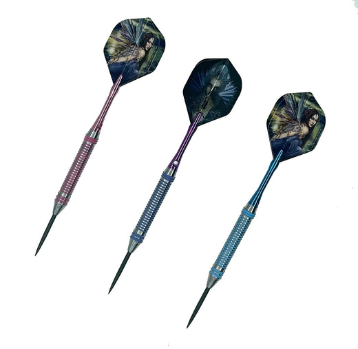 Femme Fatale Pink #1 Steel Tip Dart, full set with shafts and flights