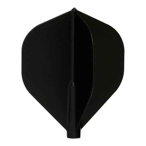 Cosmo Fit Flight Standard dart flight in dark black