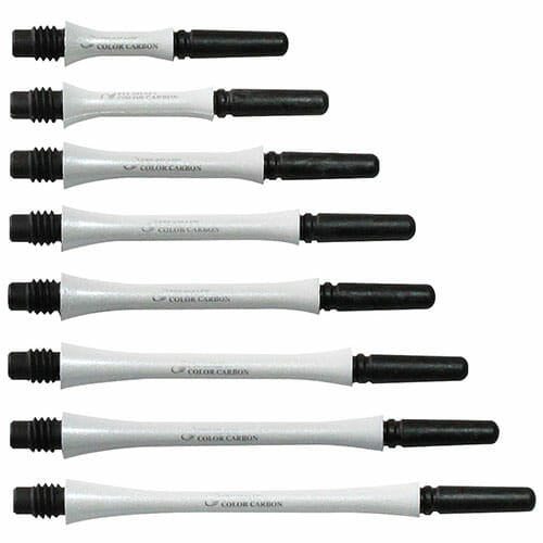 Cosmo Fit Shaft Carbon Slim Spinning in white