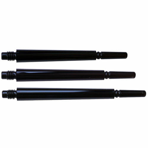 Cosmo Fit Shaft Gear Normal Spinning extended length shaft in black, sizes 6 to 8