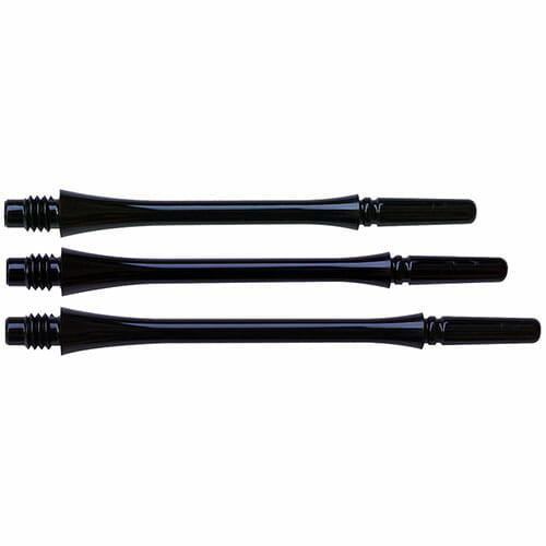 Cosmo Fit Shaft Gear Slim Locked extended length shaft in black, sizes 6 to 8
