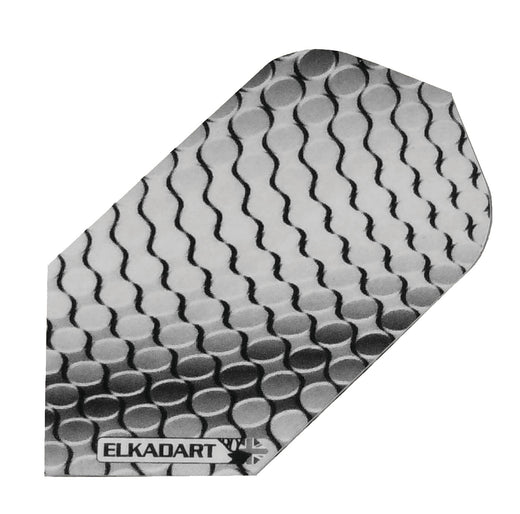 I-Flights dart flight in a grey honeycomb print
