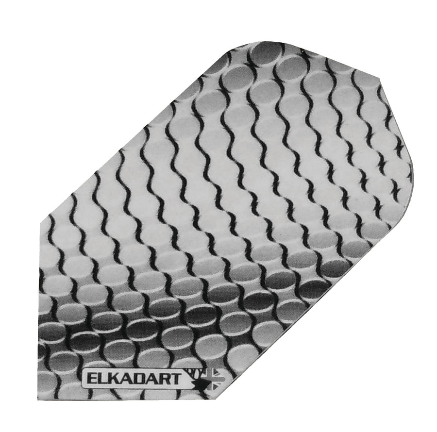 I-Flights dart flight in a grey honeycomb print