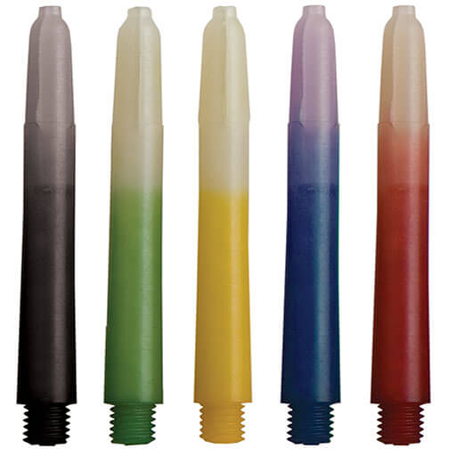 Nylon Fusion Shaft, two-toned flexible dart shaft