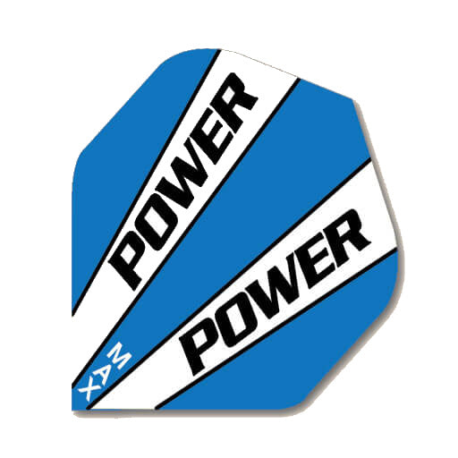 150 Micron dart flight in blue, white and black