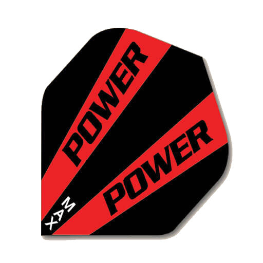 150 Micron dart flight in black and red