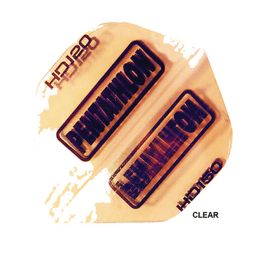 Clear 150 micron dart flight, model M200