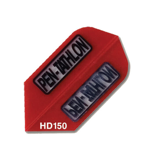Red 150 micron dart flight, model M551