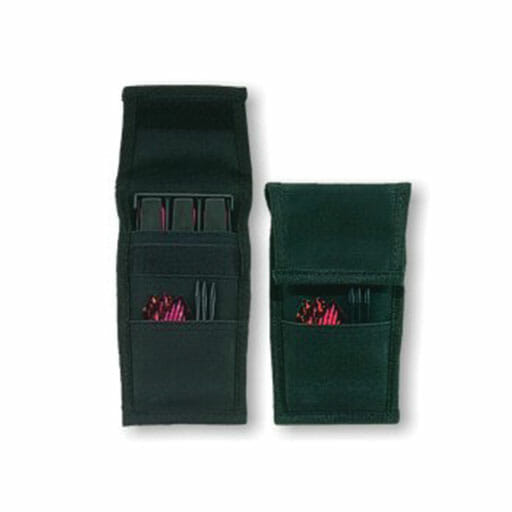Single Pak nylon dart case with fiberglass holder, black