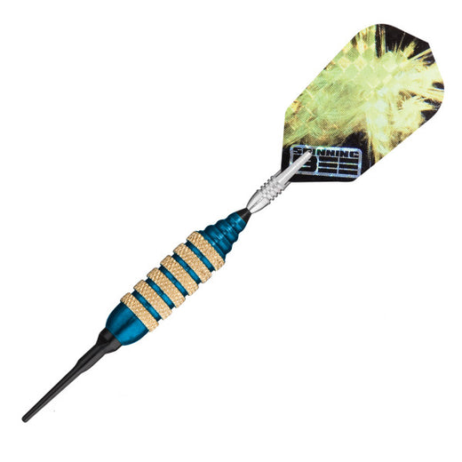 Spinning Bees Soft Tip Dart #3 barrel, blue