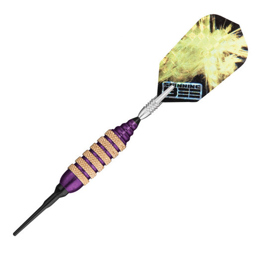 Spinning Bees Soft Tip Dart #4 barrel, purple