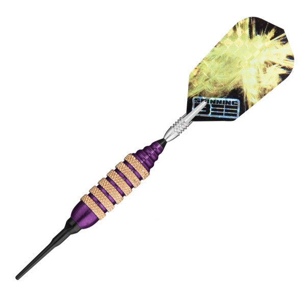 Spinning Bees Soft Tip Dart #4 barrel, purple