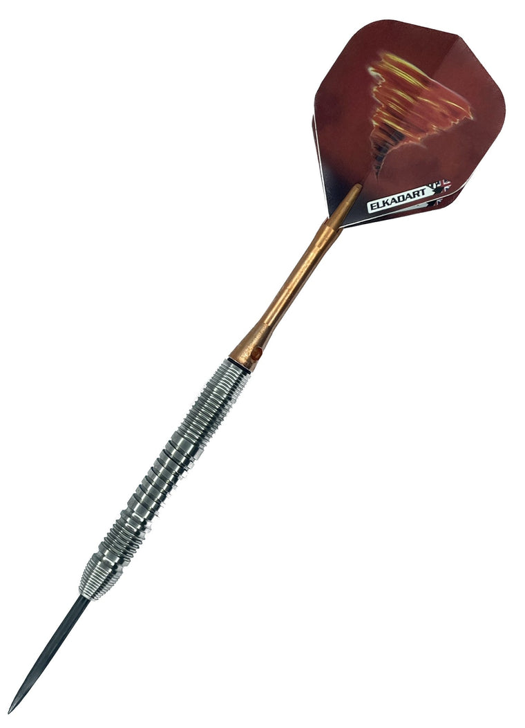 Toto's Revenge steel tip dart fully dressed