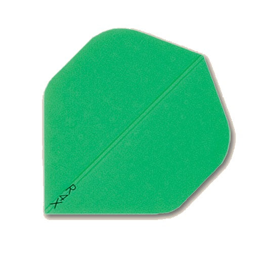 Ruthless Amazon-shape dart flight in neon green, model X107