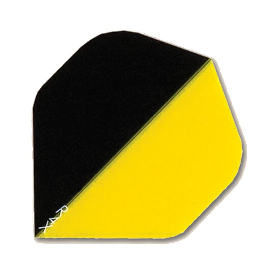 Amazon-Ruthless dart flight in transparent black/yellow