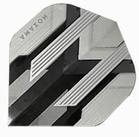 Amazon Flights black and silver design