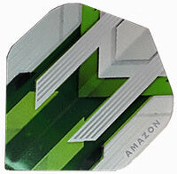 Amazon Flights green and silver design