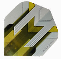 Amazon Flights yellow and silver design