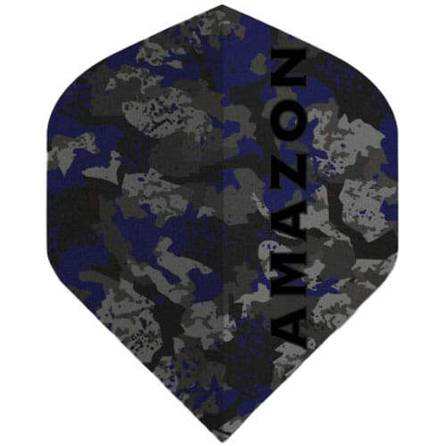 Amazon Flights, blue camo design