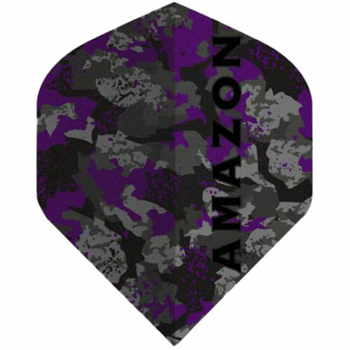 Amazon Flights, purple camo design