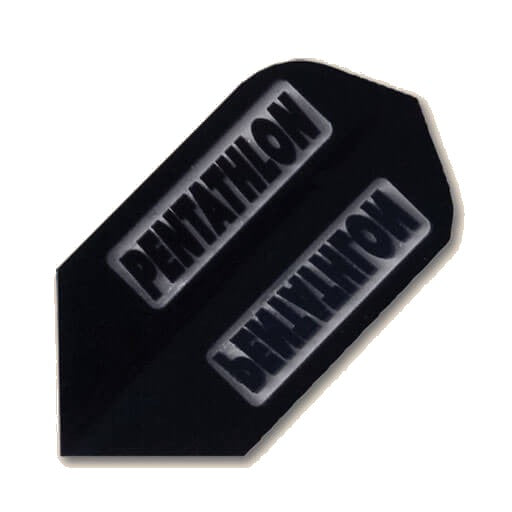 Pentathlon Flights dart flight in solid black