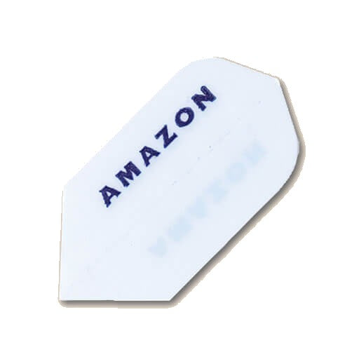 Amazon-Ruthless dart flight in solid white
