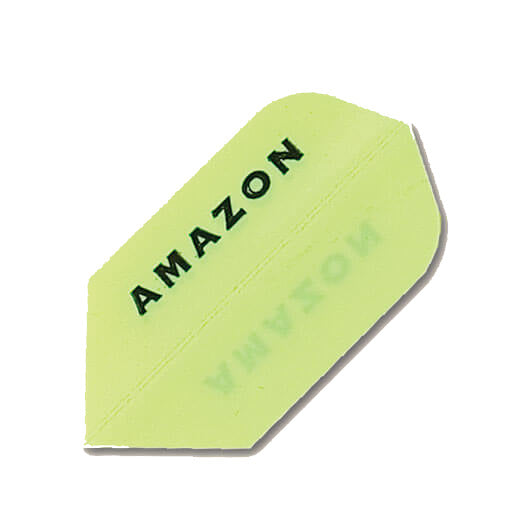 Amazon-Ruthless dart flight in neon yellow