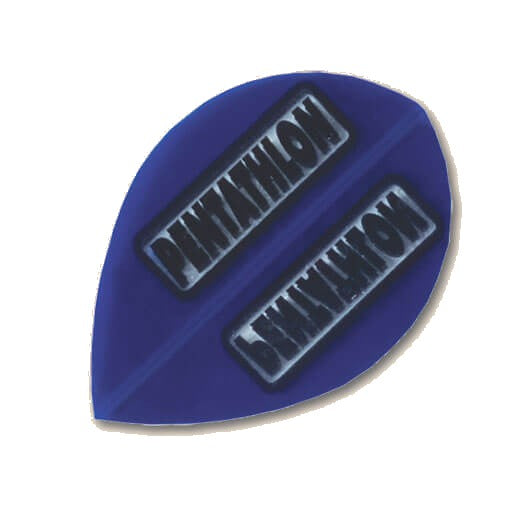 Blue Pentathlon dart flight
