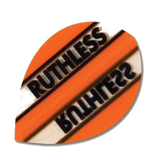 Amazon-Ruthless dart flight in transparent orange