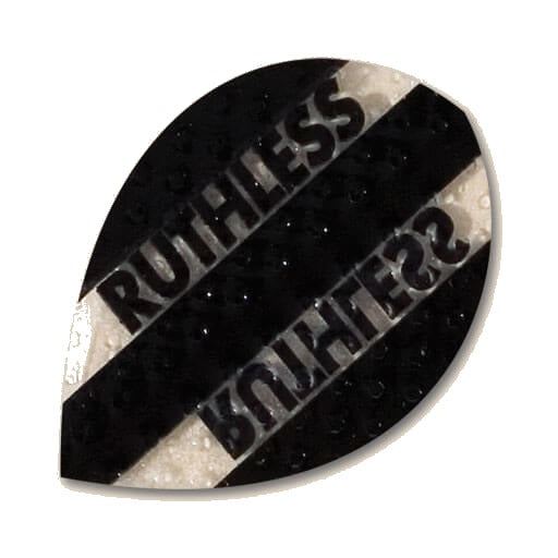 Amazon-Ruthless dart flight, embossed dimpled black, X831