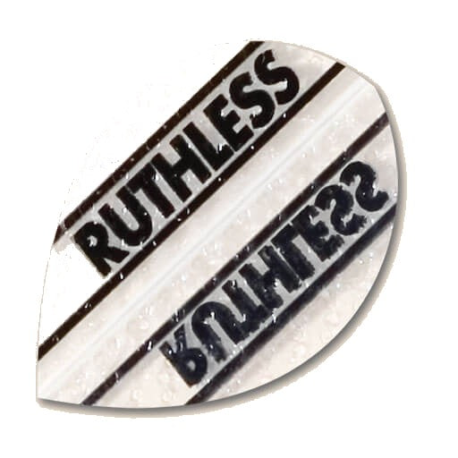 Amazon-Ruthless dart flight, embossed dimpled clear