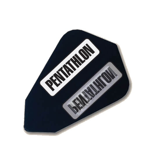 Black Pentathlon dart flight