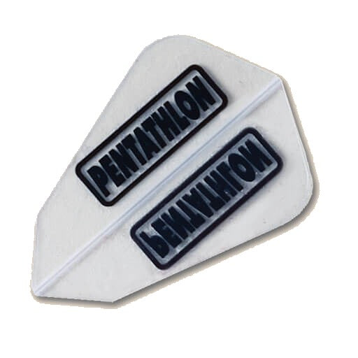 Transparent Pentathlon dart flight