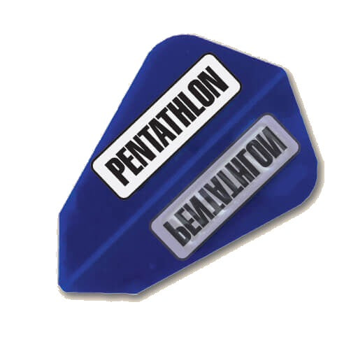 Blue Pentathlon dart flight